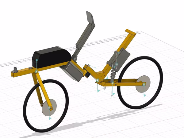Grey Flevo model in Fusion 360